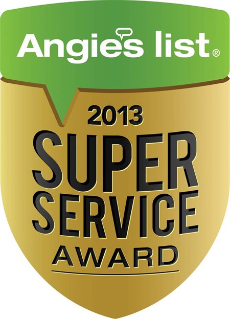 angies list 2013 super service award