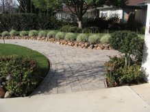 Pavers installation